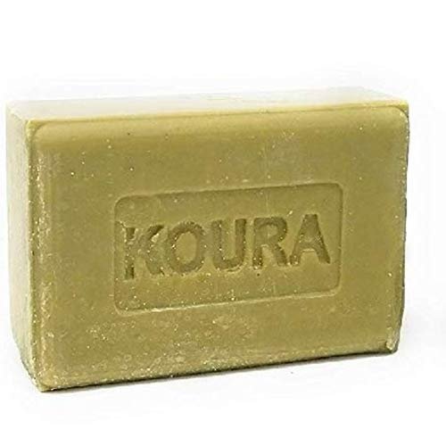 Koura Natural Green Olive Oil Soap (Pack of 3)