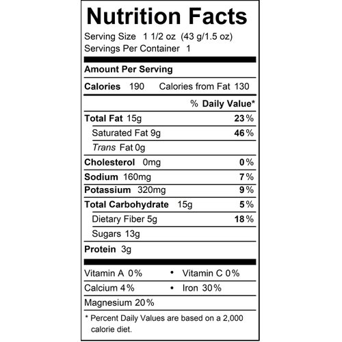organicfair Canadiana Dark Chocolate Bar - 6 Pack