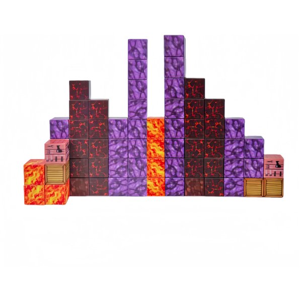 WeiDu77 Magnetic Building Blocks - Build a Magnetic World Set Magnetic Building Cubes DIY Creative Combo Suitable for 3 4 5 6 Years Old Boys and Girls Pre-School STEM Teaching(32pcs)
