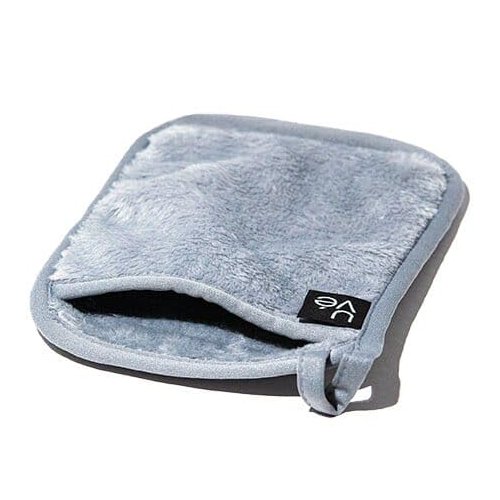 UVé Beauty - Makeup Remover Cloth with Pouch. Reusable, Vegan, Non-Toxic, Cruelty Free (Mini Size)
