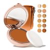 Ilumina CC Creamy Compact SPF 50+ Mineral Broad Spectrum Sunscreen for Face - Tinted Blurring Balm SPF- Matte, Light Coverage - Water & Sweat Resistant - All Skin Types - By Sofia Vergara, 10g 5W1