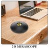 TOYANDONA 3D Mirascope Illusion Maker, 6 Educational Science Kits Hologram Science Trick Funny Parabolic Mirror Educational Toy Desktop Display Stand