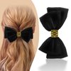 Elegant Big Bows Hair Clips and Barrettes for Women - Back of the Head Spring Clip, Hair Ornaments with Luxury Feminine Design