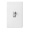 Lutron Toggler Magnetic Low Voltage Dimmer Switch, Single-Pole or 3-Way, AYLV-603P-WH, White