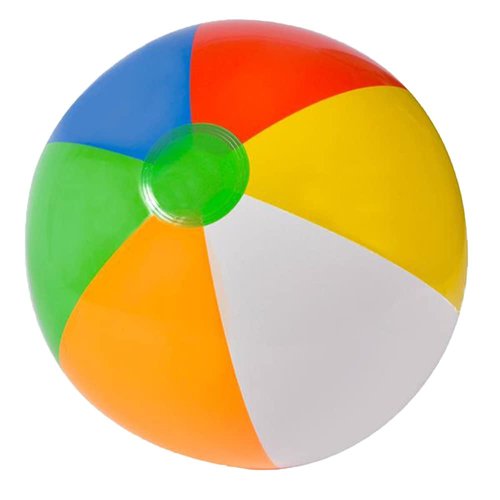 20" Beach Balls ~ One Dozen (12) Multi-color Beach Ball Inflates ~ 6 Panel Traditional Style Rainbow Beach Balls ~ Pool Decor Beach Favor Water Play Fun Outdoor Birthday Wedding Graduation Party
