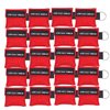 LSIKA-Z Pack of 20pcs CPR Mask Keychain Ring Emergency Kit Rescue Face Shields for First Aid or CPR Training (Red-20)