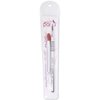 PANA 3D Kolinsky Acrylic Nail Art Sculpture Brush with Silver Metal Non-Slip Grip Handle for Manicures 3D Nail Art Flower Designs (Size #5)