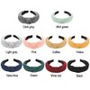 Emoly Upgraded 10 Pieces Wide Headbands Knot Turban Headband Hair Band Elastic Hair Accessories for Women, 10 Colors
