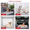Dog Crate Bed Mat (36" X 23"), Soft Dog Bed Mat with Cute Stars, Personalized Dog Crate Pad, Anti-Slip Bottom, Machine Washable Kennel Pad