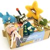 Woolbuddy Needle Felting Kit, Sea Animal Felting Kits for Beginners Adults and Kids, Craft for Adults, DIY, Needle Felting Supplies Included, Wool Roving, Felting Needles, Felting Pad, Instruction