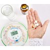 Live Fine Automatic Pill Dispenser with 28-Day Electronic Medication Organizer, 6 Dosage Templates, Easy-Read LCD Display, Sound & Light Alerts & Key for Prescriptions, Vitamins, Supplements & More