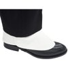 ZAWAGIIK Gangster Spats for Men Roaring 20s White 1920s Accessories Gangster Spats Shoes Covers