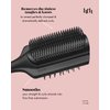 HeatFreeHair High Definition Detangling Brush - Dual-Sided Curl Brush for Black, Natural, Wavy, and Curly Hair - Hair Extension Detangler for Wet/Dry Use