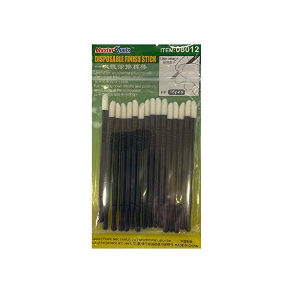 Master Tools Disposable Finish Stick - Plastic Model Building Tools # 08012