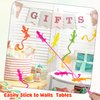 Hoarost 60 Pack Stretchy Sticky Lizards Toys Funny Colorful Squishy Sticky Hands Gecko Toy for Classroom Rewards Goodie Bags Fillers Birthdays Carnival Easter Party Favors