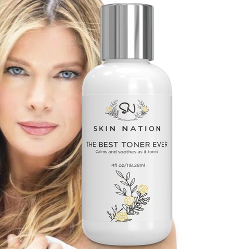 Refreshing Toner for Face with Rose Water and Organic Aloe for True Moisturization, Gentle Pore Cleaner & Pore Minimizer for Face, Hydrating Toner, Cruelty Free, Paraben Free, Skincare 4.0 Fl Oz