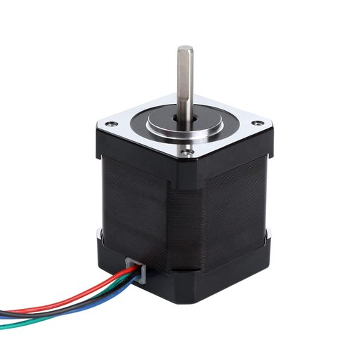 STEPPERONLINE Nema 17 Stepper Motor Bipolar 2A 59Ncm(84oz.in) 48mm Body 4-Lead W/ 1m Cable and Connector Compatible with 3D Printer/CNC