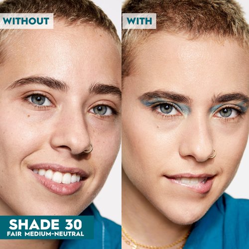 Urban Decay Hydromaniac Dewy Foundation (30 Fair Medium Neutral), Hydrating Tinted Moisturizer for Dry Skin, Buildable Medium Coverage, Non-comedogenic, Vegan, Cruelty-free - 1.1 fl oz