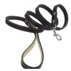 4' Genuine Leather Classic Dog Leash 1/2" Wide, Small and Medium Dogs