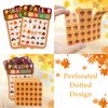 JUESMOS Fall Bingo Game for Kids Adults Fall Games Bingo Cards Autumn Party Games 24 Players Fall Bingo Harvest Game Fall Thanksgiving Game Supplies for School Classroom Family Activities Party Favors