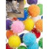 DIYUQISHI 50 PCS Cat Ball Toys for Indoor Cats, Interactive Cat Toy Balls for Exercise and Entertainment Cat Toys for Small and Medium Breed Sizes