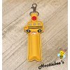 School Bus Hand Sanitizer Holder And/Or Lip Balm Holder