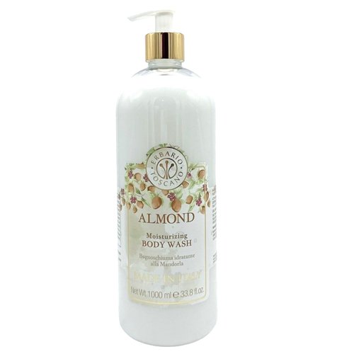 ERBARIO TOSCANO ALMOND Moisturizing Body Wash, Made in ITALY 33.8 oz