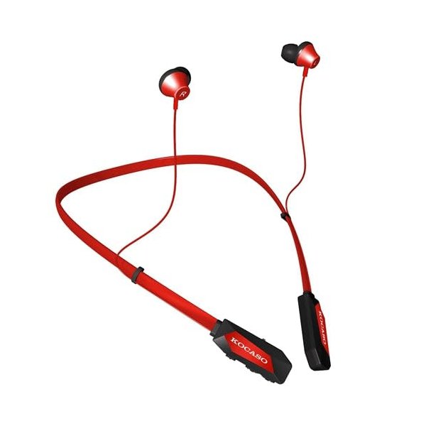 Wireless Neckband Headphones V4.2 Sweat-Proof Sport Headsets Earbuds in-Ear Magnetic Neckbands Stereo Earphone Deep Bass Earphone w/Mic 15Hrs Work Run