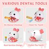 Dentist Kit for Kids - 31 Pcs Doctor Kit for Toddlers 3-5 Pretend Play Kit Toys for Role Play Pretend Playset Kit for Toddlers - Gifts Easter Basket Stuffers for 3-7 Years Old Girl