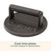 Cuisinart Smashed Burger Press, Cast Iron CISB-111