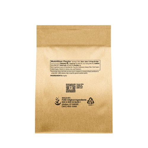 Pure Original Ingredients Smoked Paprika (1 lb) Spice & Seasoning, Smoky, & Mildly Spicy Flavor