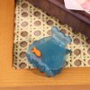 Vctitil 4 Pcs Acetate Hair Claw Clips Cute Hairclips Small Fish Tank Shape Jaw Clips Hair Styling Accessories for Girls Women,Strong Hold,1.57inch
