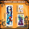 EMOME Halloween Tattoos for Kids, Full and Half Arm Tattoos Set for Halloween Goodie Bags, Kids Sleeve Tattoos Temporary for Boys And Girls Halloween Decorations Supplies Party Favors