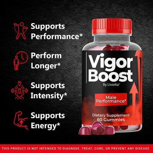 Vigor Boost Gummies - Official VigorBoostGummies Support Advanced Formula All Natural Ingredients Premium Supplement Gummys for Overall Health & Wellness Reviews, 60 Gummies for 1 Month