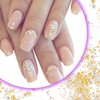 HINZIC 1 Box 3D Nail Art Pearls Mixed Sizes Mini Caviar Beads Gold Silver Rhinestones Charm Wedding Prom Nail Rivets Jewelry Make up Decoration for Women Girls