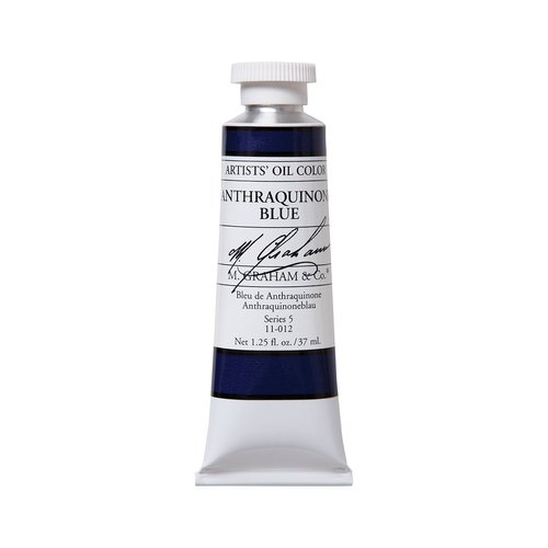 M. Graham Artist Oil Paint Anthraquinone Blue 1.25oz/37ml Tube