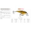 Rapala Shallow Shad Rap 07 Fishing lure, 2.75-Inch, Silver Fluorescent Chartreuse