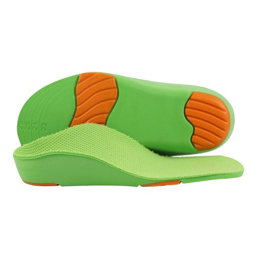 Children Orthotic Insoles Kids Orthopedic Insert for Flat Feet Plantar Fasciitis Toe in with Arch Support Soft Heel 1 Pair - 23 CM