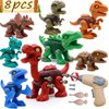 Yerloa 8pcs Dinosaur Toys for Kids 3-5 5-7 4-6, Dinosaur Take Apart Toys for Boys 3 4 5 6 7 8 Year Old Toddler Christmas Birthday Gifts Dino Building Kit Construction Building Toys with Electric Drill