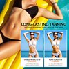 Glossiva Self Tanning Drops - Sunless Tan for a Sun-Kissed Bronze - Beauty Skin Self Tanner - Gradual Glow for Face and Body - Long-Lasting for a Week, 1.01 Fl Oz