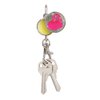 Finders Keep Hers Heart & Lace Key Finder with Lip Balm Keychain