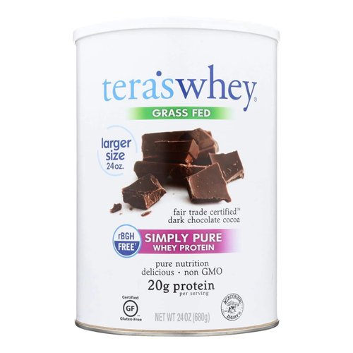 Simply tera's Pure whey Protein Powder, Family Size Dark Chocolate Flavor