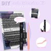 Lash Extension Kit 280Pcs Lash Clusters DIY Individual Lashes 30D 40D Eyelash Extension Kit D Curl Volume Cluster Lashes Wispy with Long Lasting Lash Bond and Seal and Lash Tweezers, by Yaiseiko