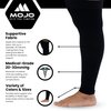 Mojo Compression Socks Women's 2XL Black Thigh-High Leg Sleeve with Grip Top - 20-30mmHg Graduated Compression - Ideal for Treating Spider Veins, Swelling, and Fatigue - A609BL5-1 Pair