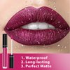 blackangel Super Stay Matte Liquid Lipstick, Longwear Liquid Lipcolor Makeup, Waterproof Lipstick, Highly Pigmented Color, Lightweight Liquid Lipstick (#997)