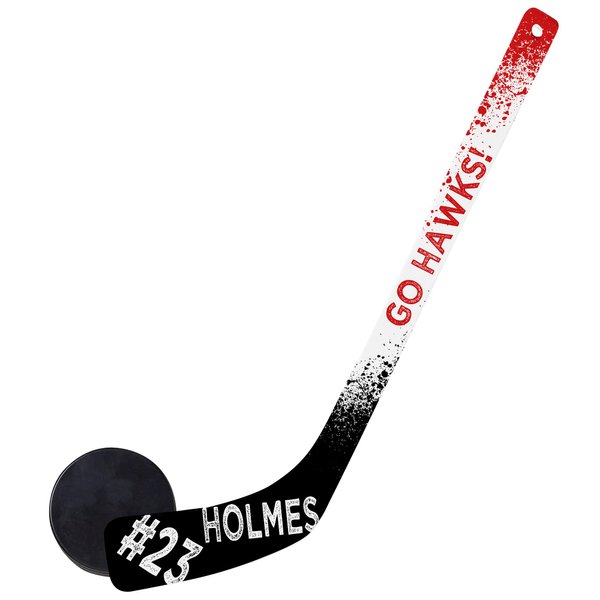 Personalization Universe You Name It! Personalized Plastic Mini Hockey Stick