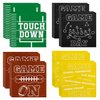100pcs Football Napkins Disposable Football Paper Luncheon Napkins Set for Football Party Decorations Football Game Day Event Birthday Party Supplies, 4 Designs Football Napkins
