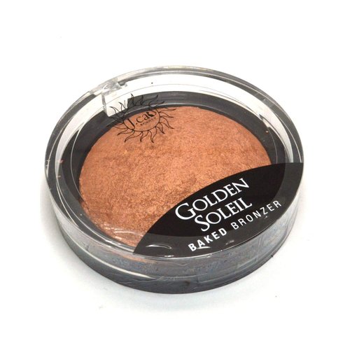 Jcat Beauty Golden Soleil Baked Bronzer Pick 1 Color Natural Look + Free Zipbag (GBB103 : Cancun Golden Tan)