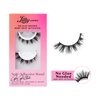 Lilly Lashes 3D Self Adhesive Eyelashes, No Lash Glue Needed, Body Heat Activated Press on Lashes, Reusable Self Adhesive Eyelashes Up to 5x, Natural Lashes, Easy to Apply & Remove (GoGetter)