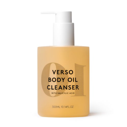 Verso Skin Care | Body Oil Cleanser | Exfoliating & Hydrating Body Oil Cleanser for All Skin Types | Body Care Made Easy (10.1 fl oz)